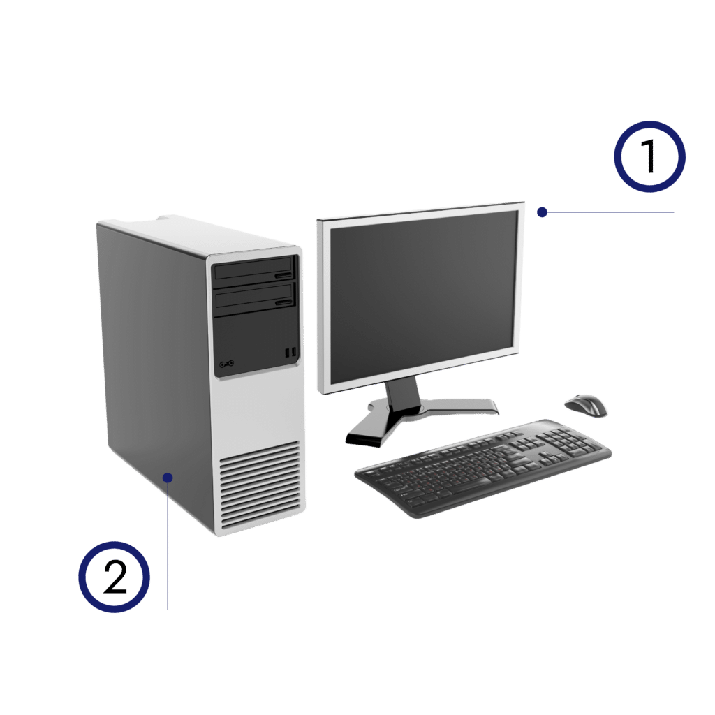 Model Locator 14 Desktop Computer